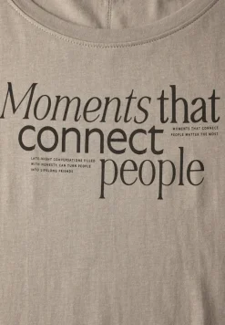 T-Shirt mit Frontprint