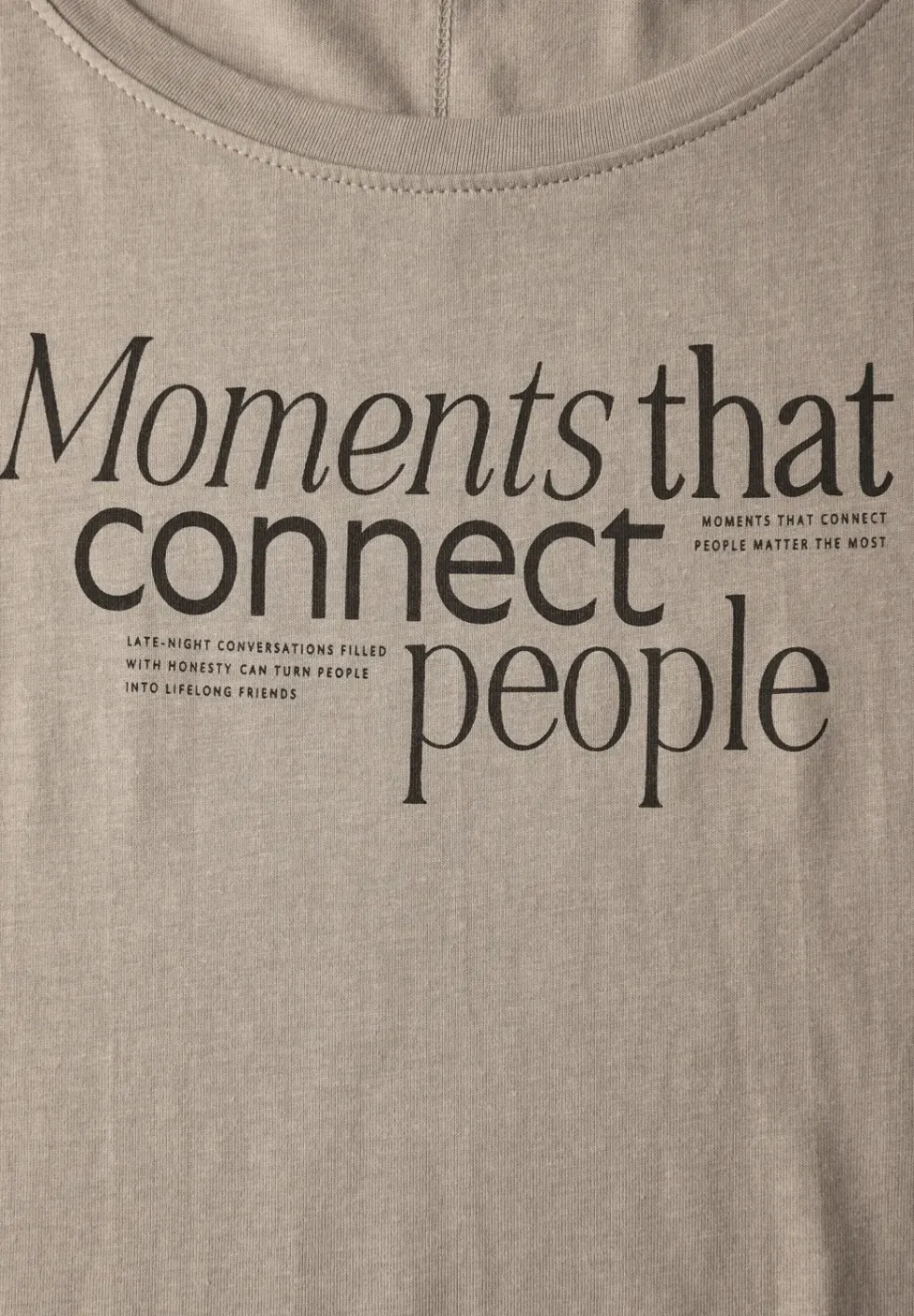 T-Shirt mit Frontprint