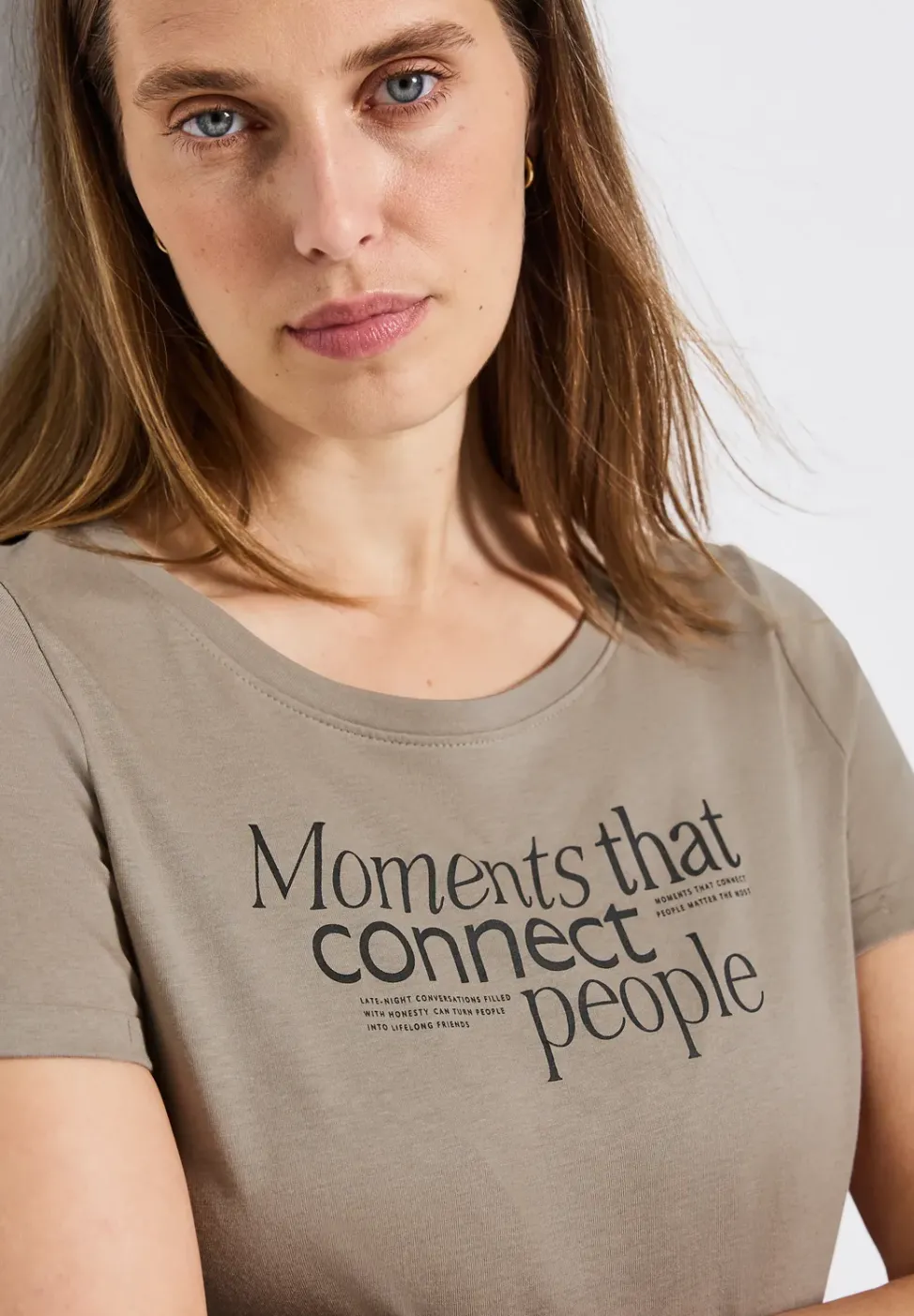 T-Shirt mit Frontprint