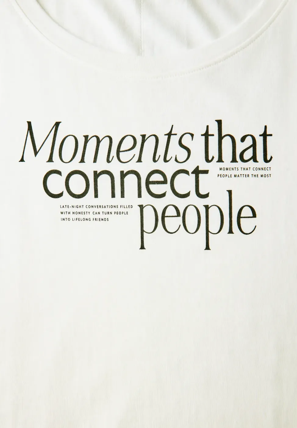 T-Shirt mit Frontprint