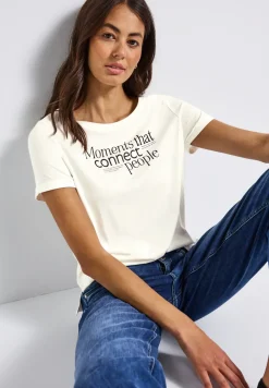 T-Shirt mit Frontprint