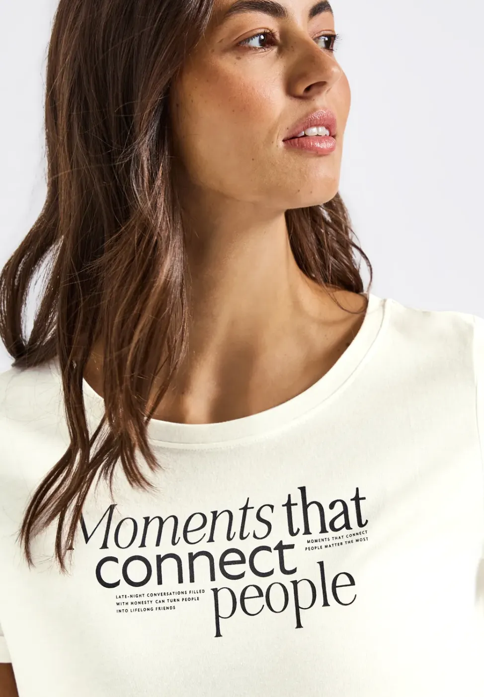 T-Shirt mit Frontprint