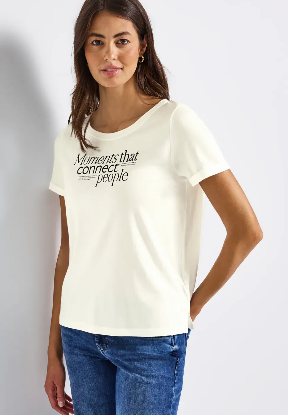 T-Shirt mit Frontprint