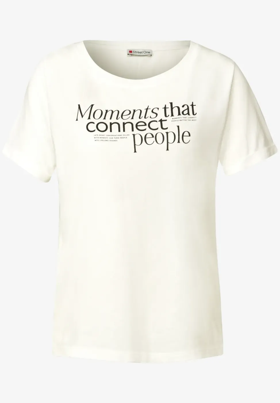 T-Shirt mit Frontprint
