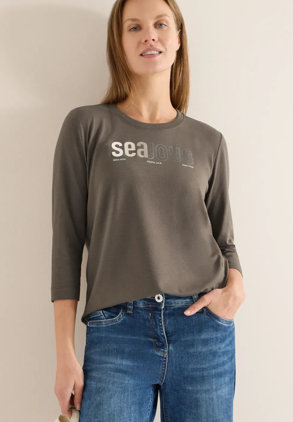 T-Shirt mit Frontprint