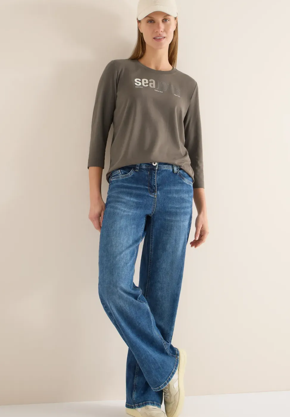 T-Shirt mit Frontprint