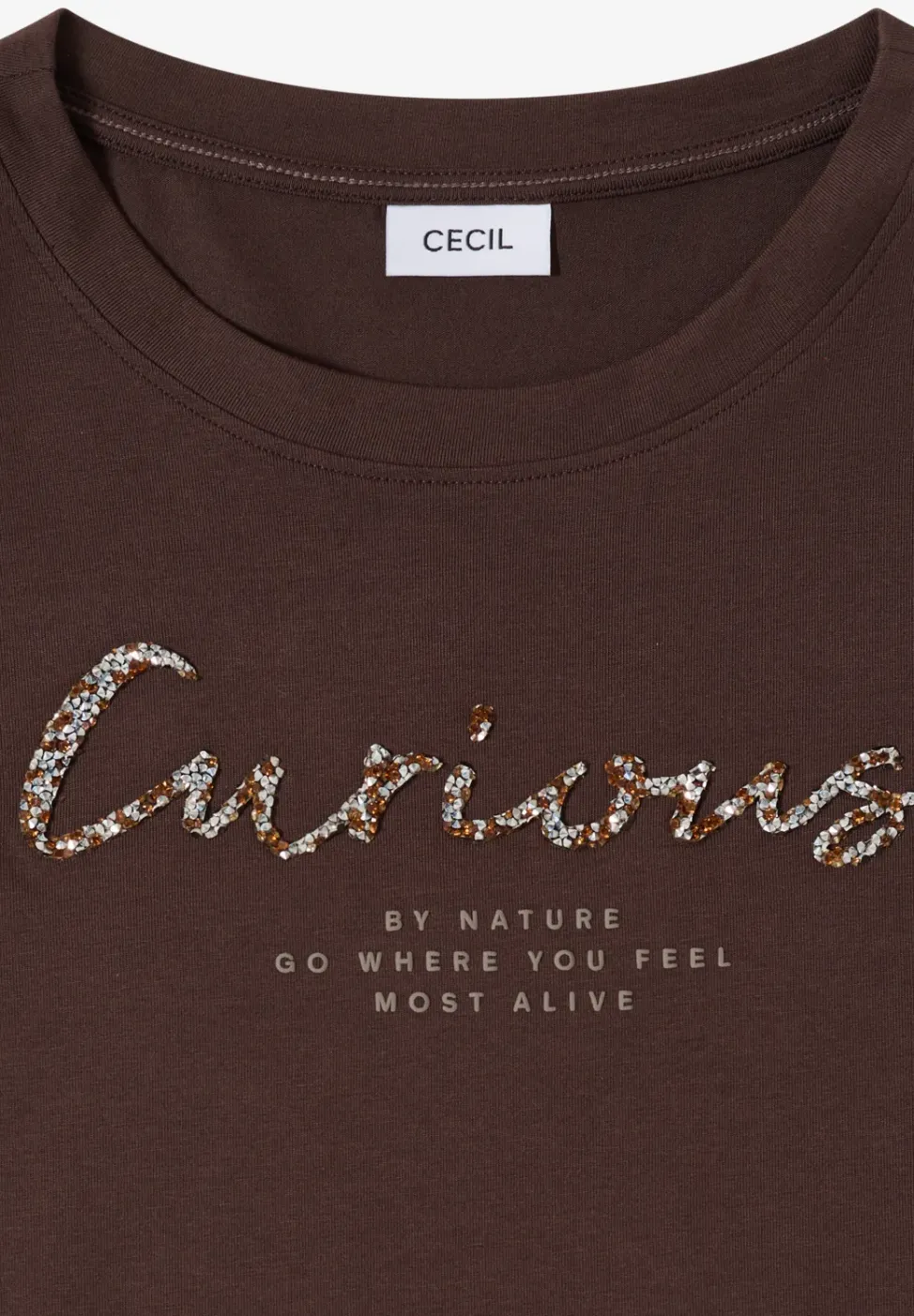 T-Shirt mit Frontprint