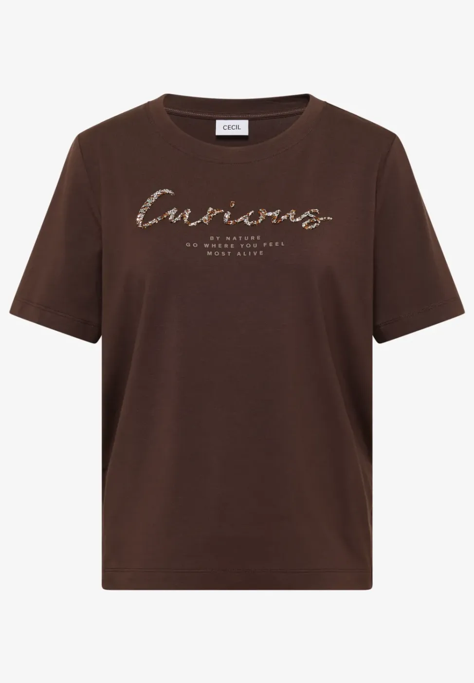 T-Shirt mit Frontprint