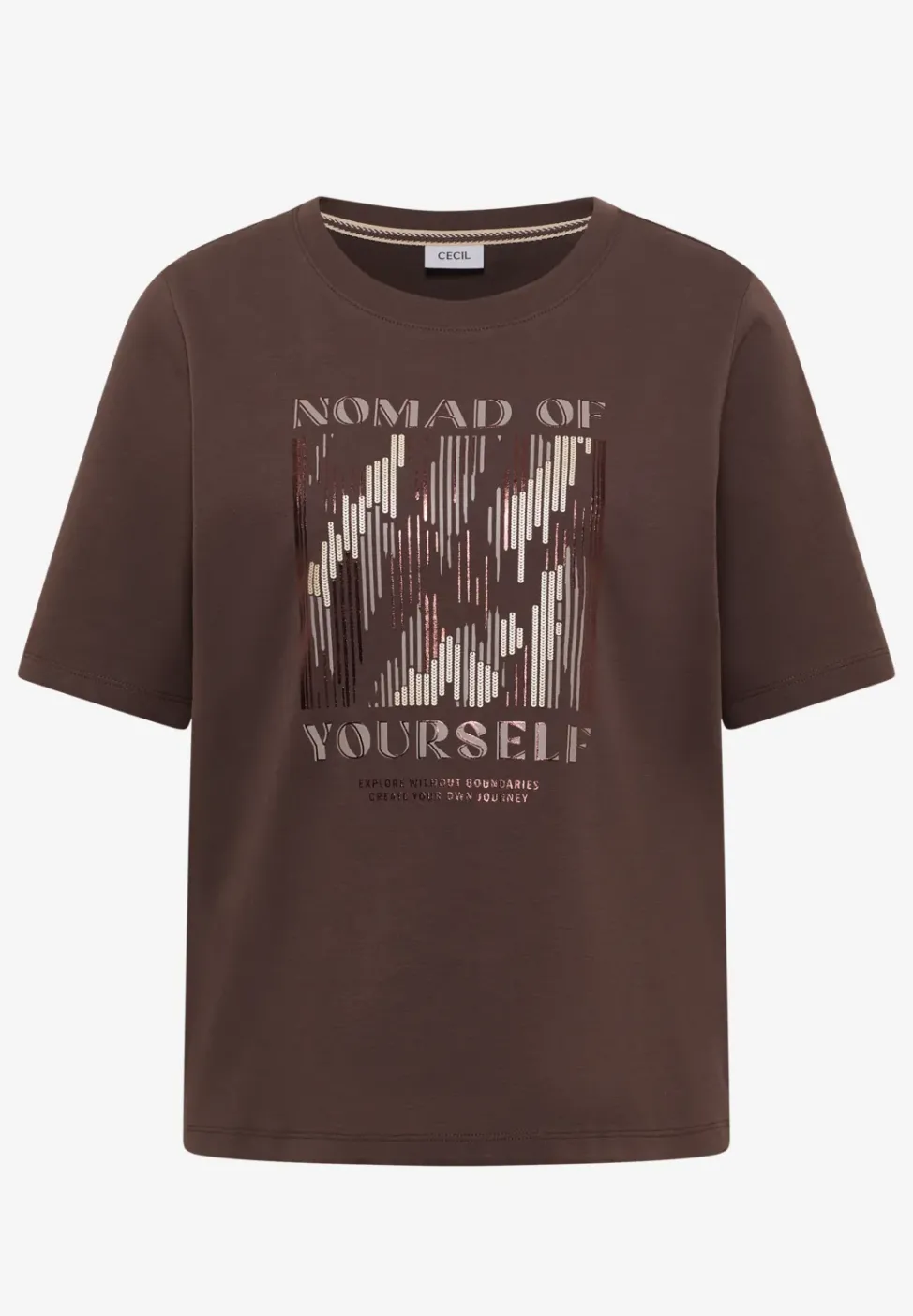 T-Shirt mit Frontprint