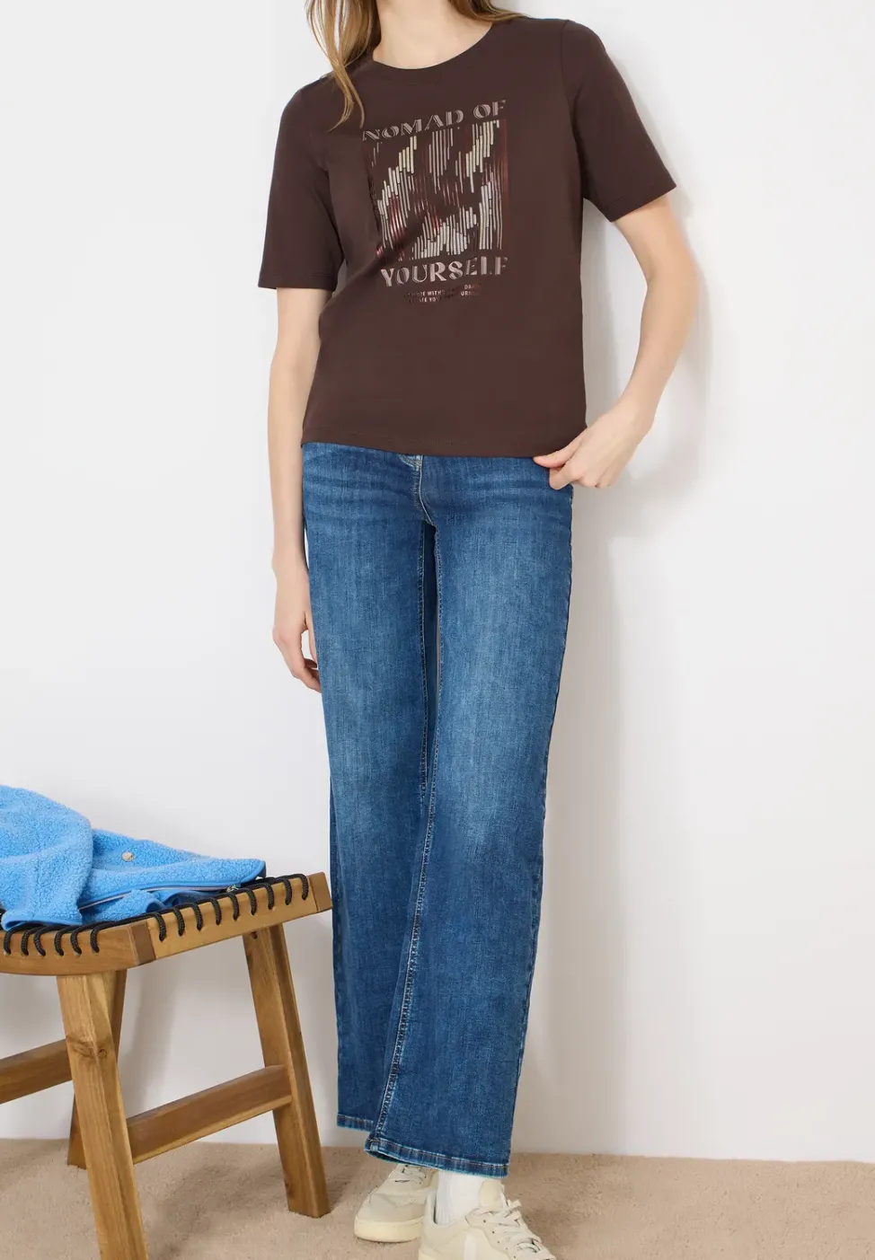T-Shirt mit Frontprint