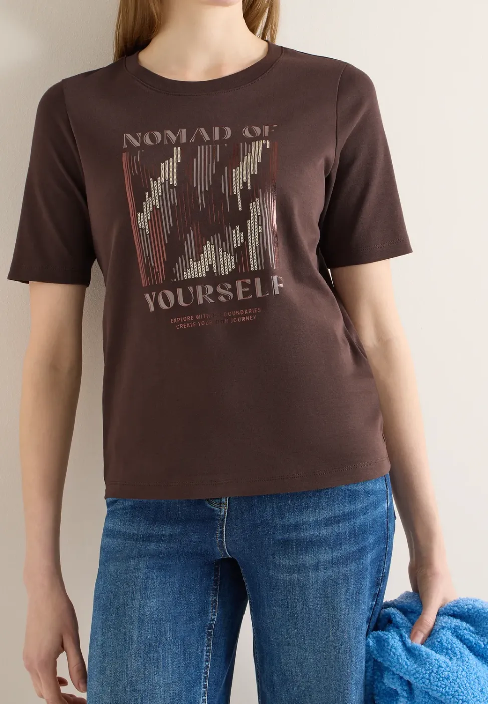 T-Shirt mit Frontprint