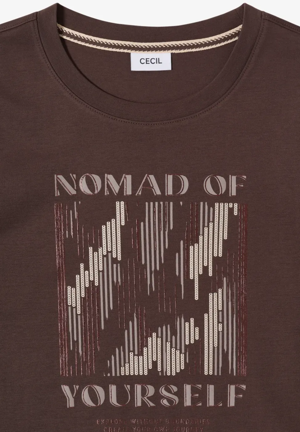 T-Shirt mit Frontprint