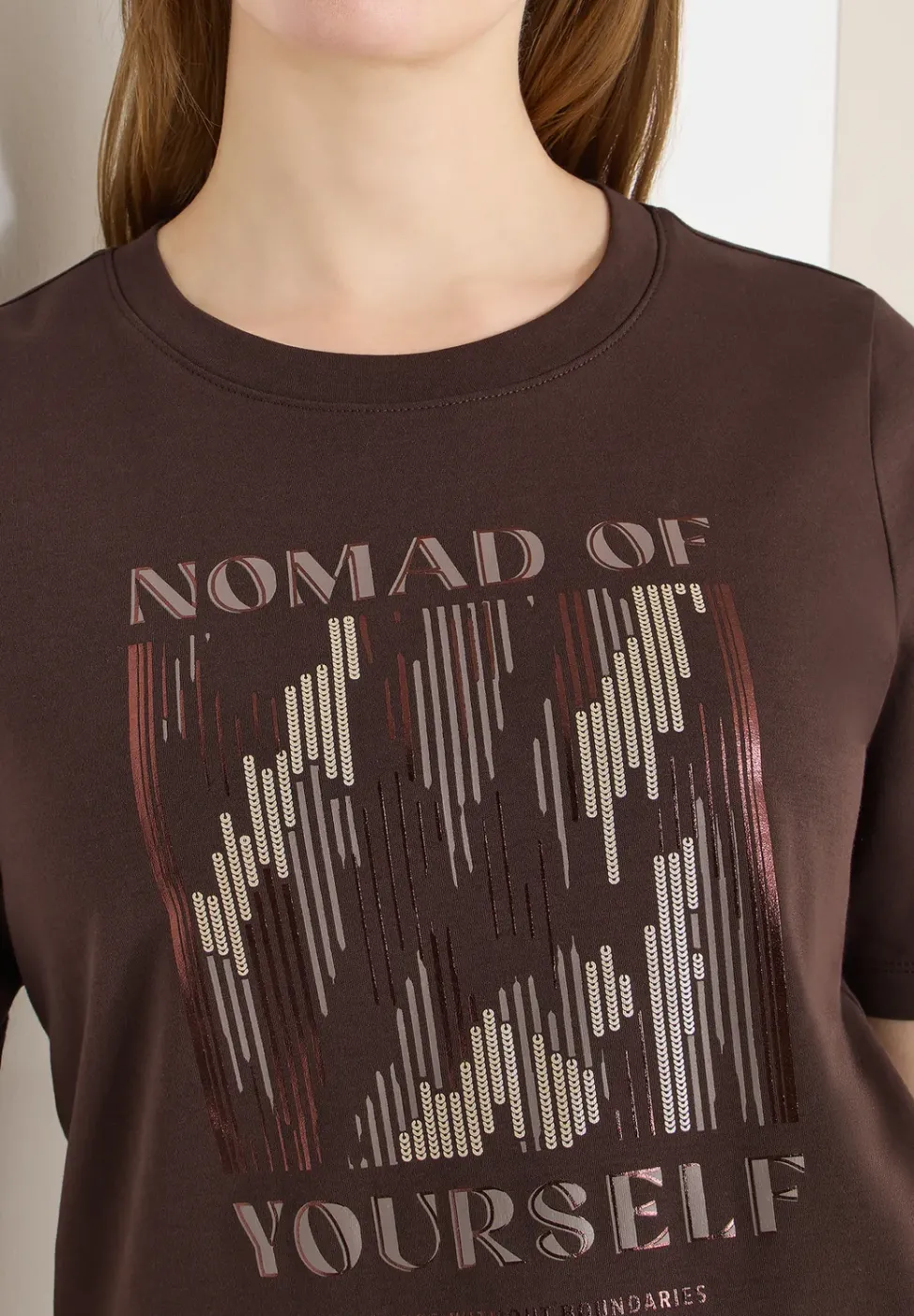 T-Shirt mit Frontprint