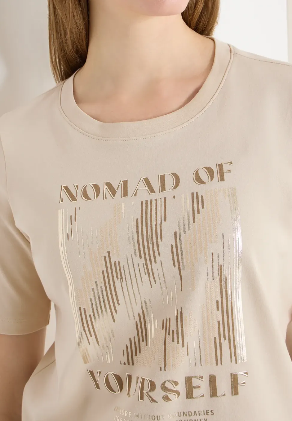 T-Shirt mit Frontprint