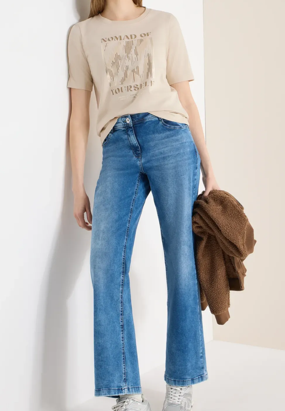 T-Shirt mit Frontprint