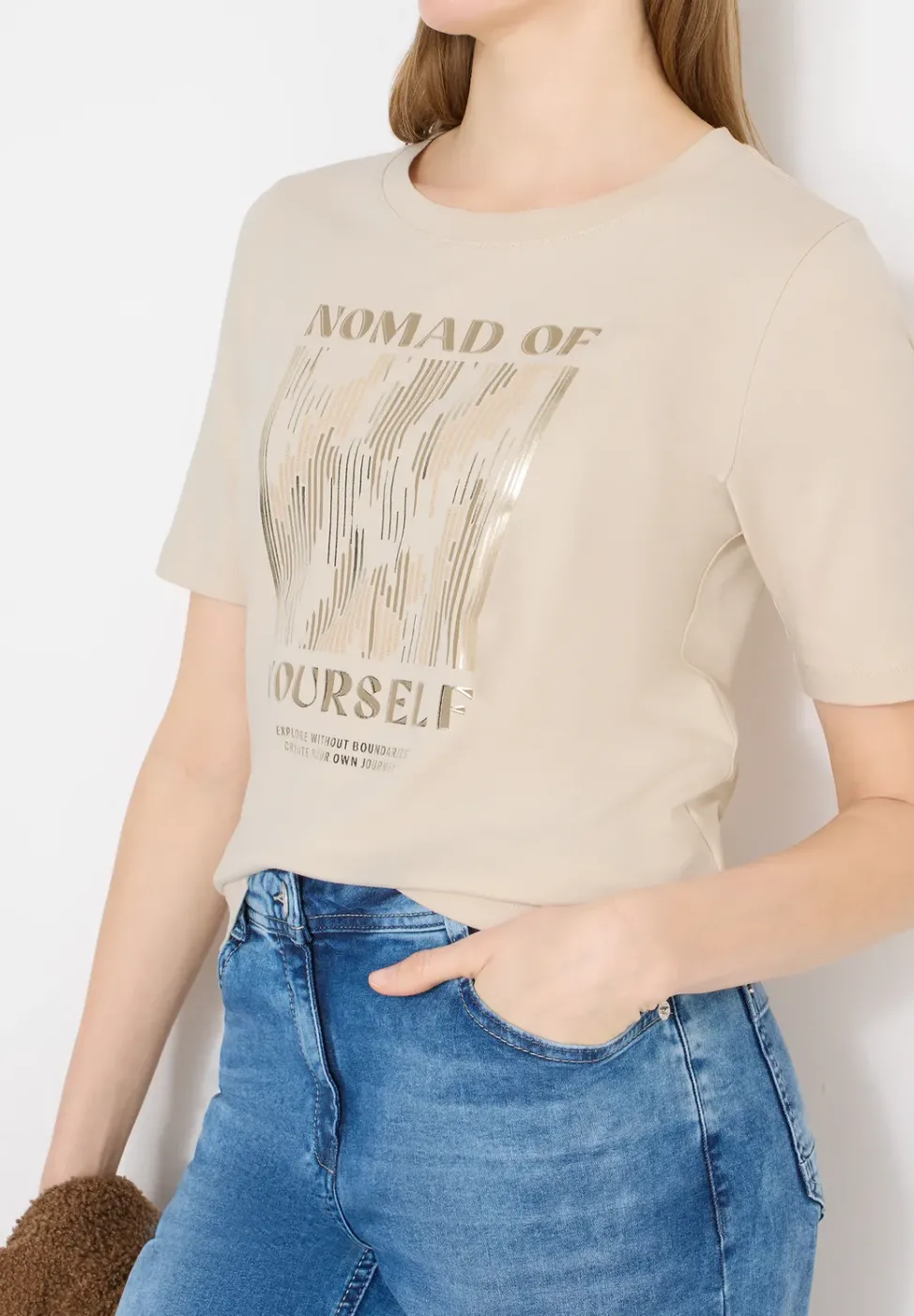 T-Shirt mit Frontprint