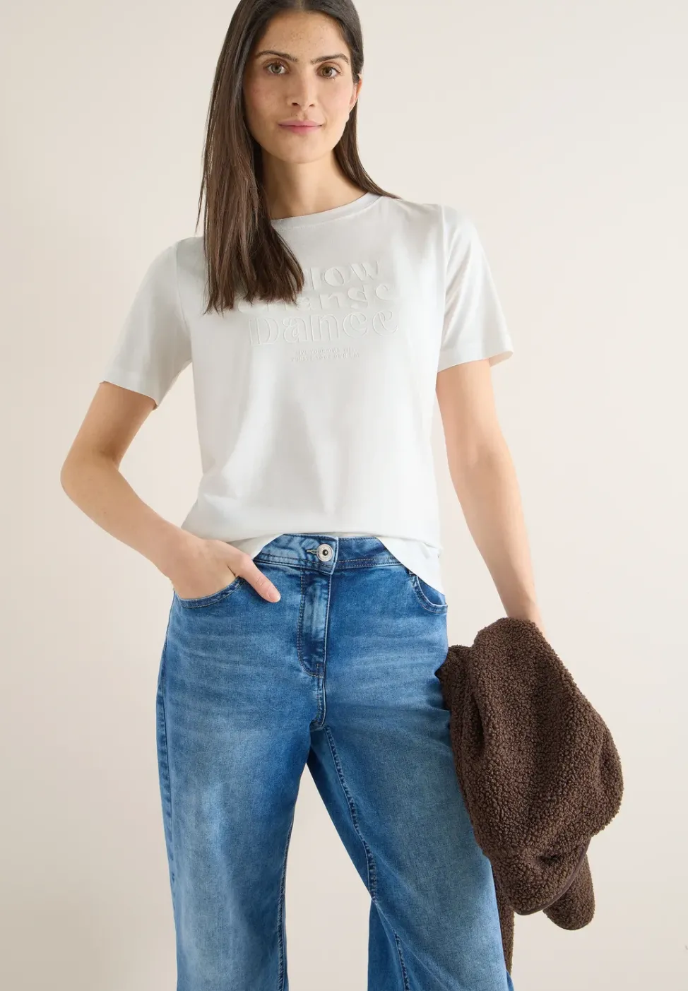 T-Shirt mit Frontprint