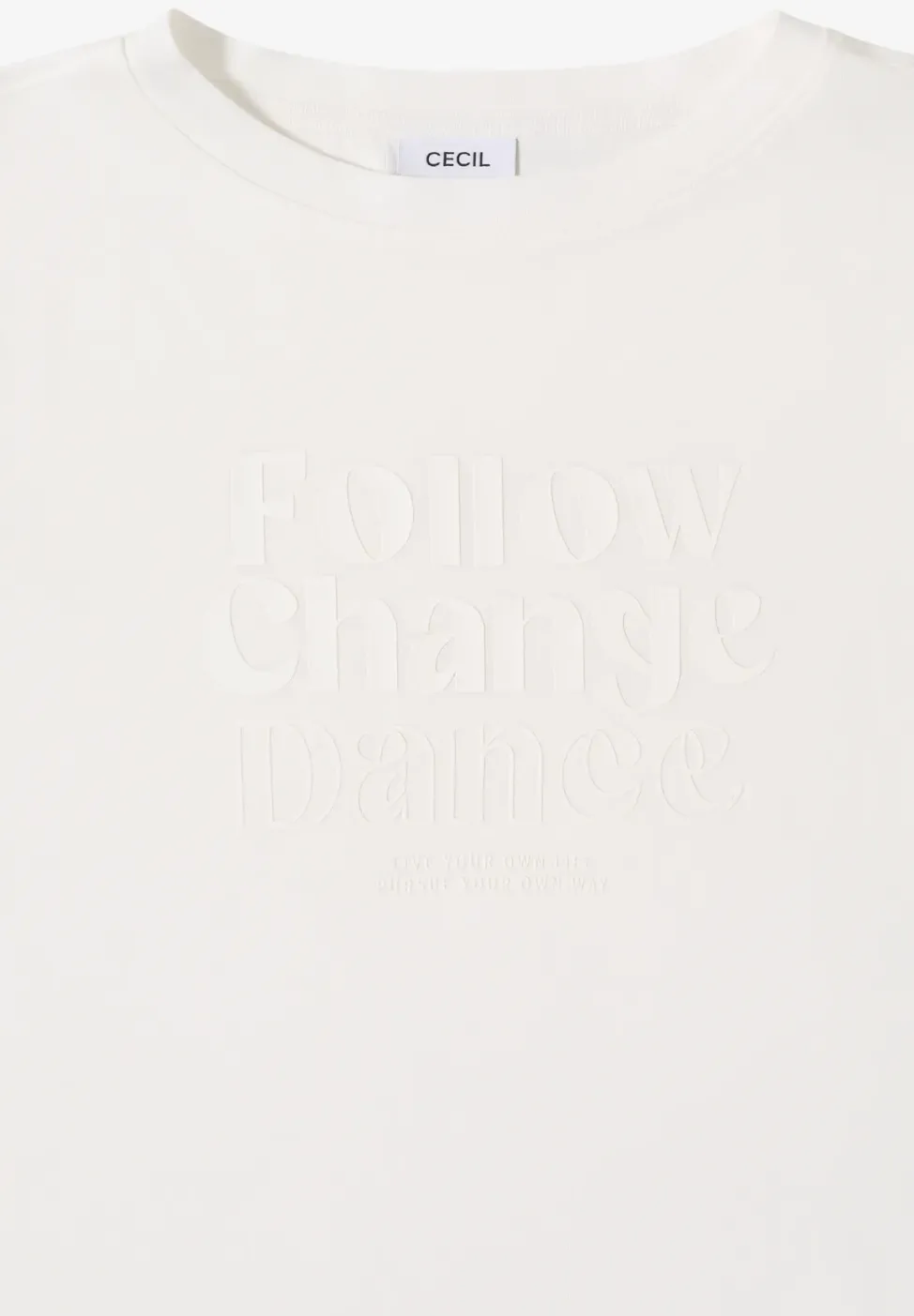 T-Shirt mit Frontprint