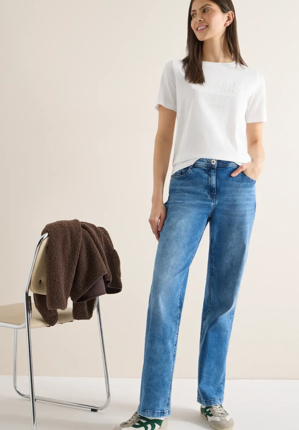 T-Shirt mit Frontprint