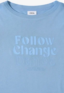 T-Shirt mit Frontprint