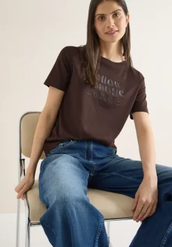 T-Shirt mit Frontprint