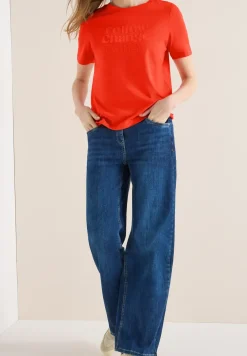 T-Shirt mit Frontprint