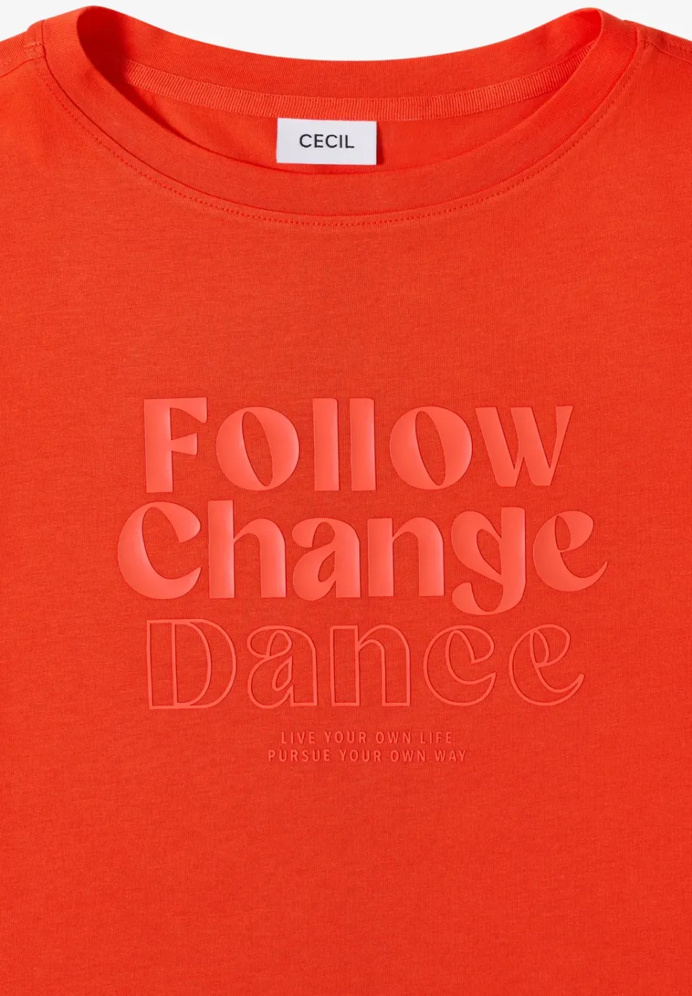 T-Shirt mit Frontprint
