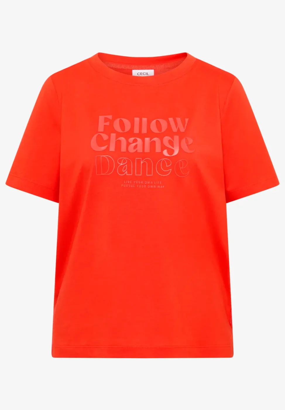 T-Shirt mit Frontprint