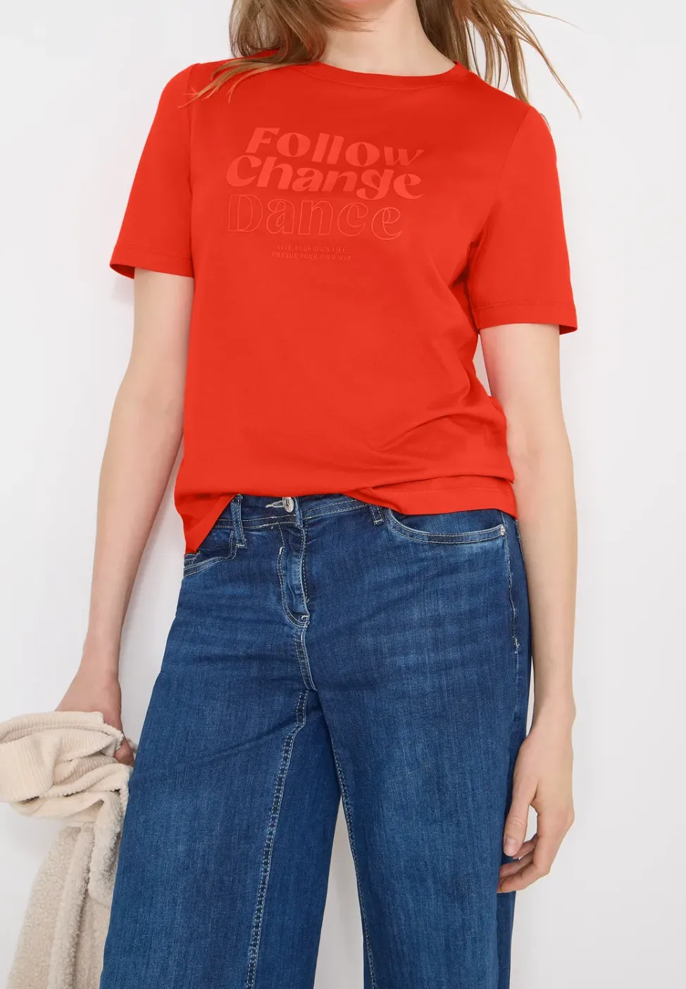 T-Shirt mit Frontprint
