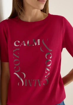 T-Shirt mit Frontprint