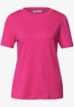 T-Shirt mit gerafftem Ärmel