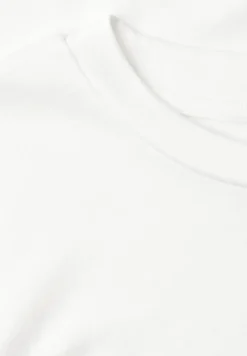 T-Shirt mit gerafftem Ärmel