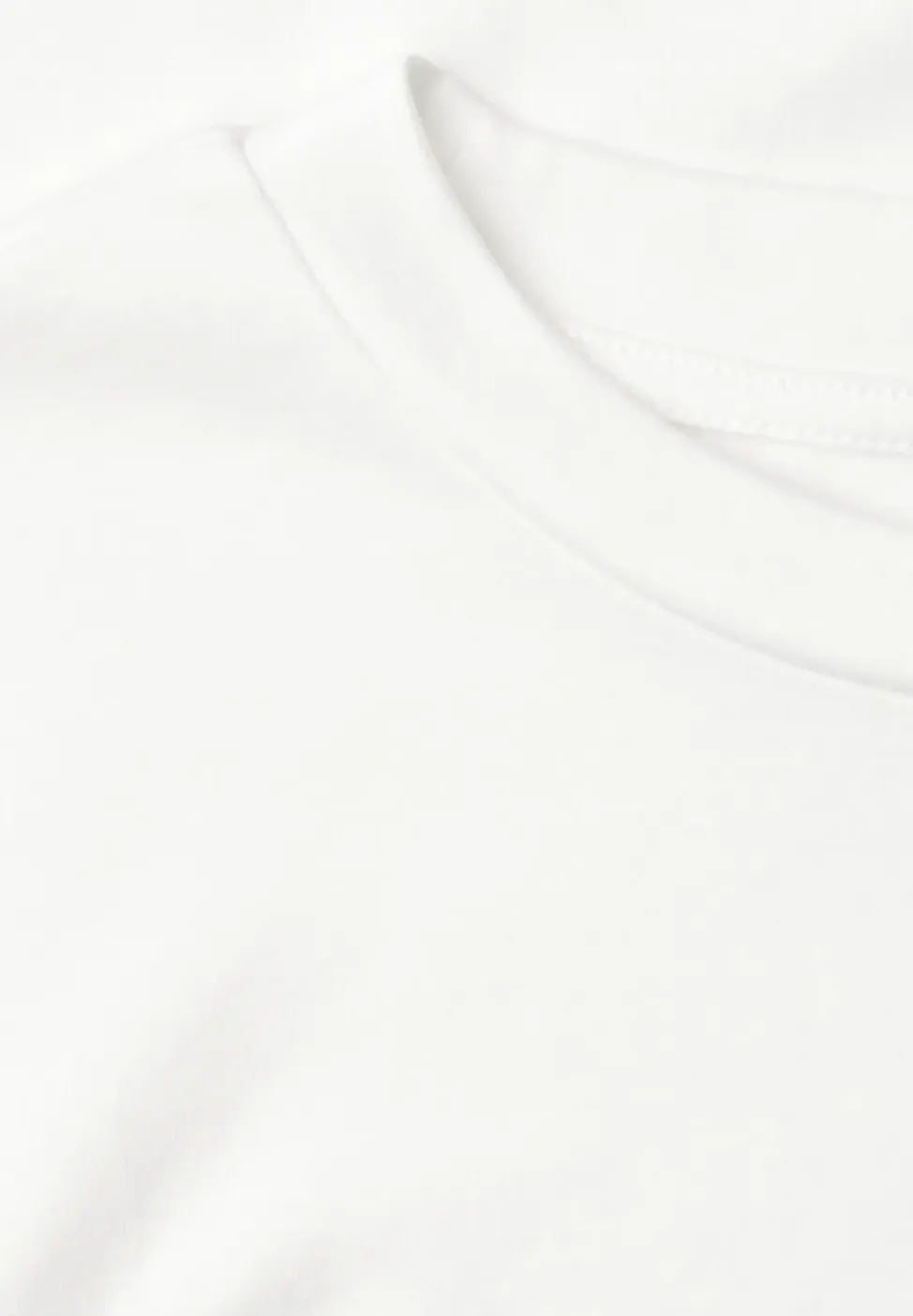 T-Shirt mit gerafftem Ärmel