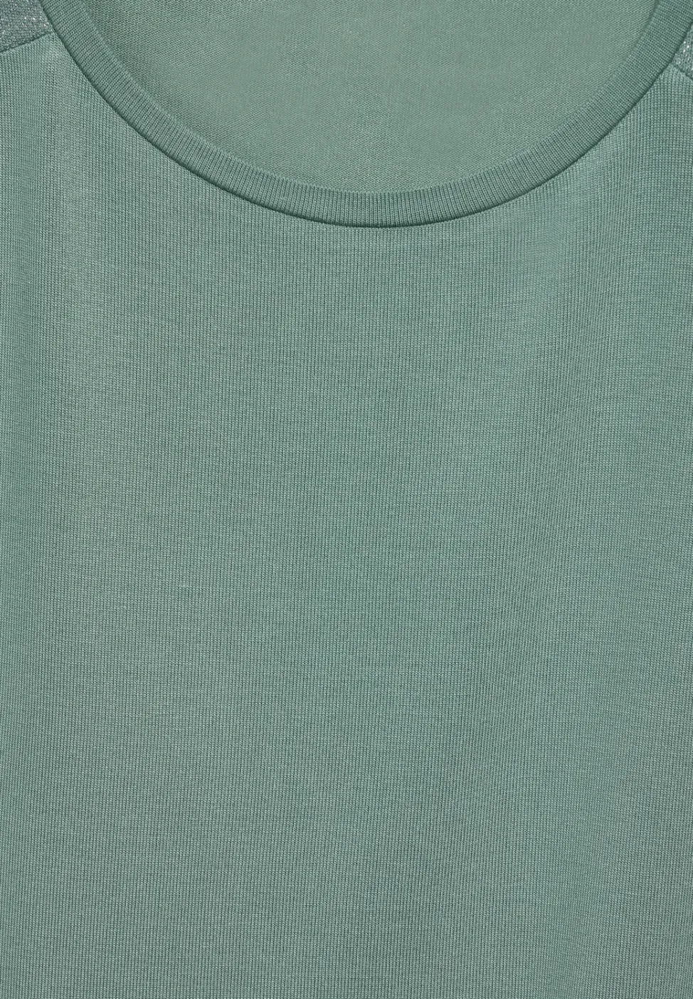 T-Shirt mit Glanz-Detail