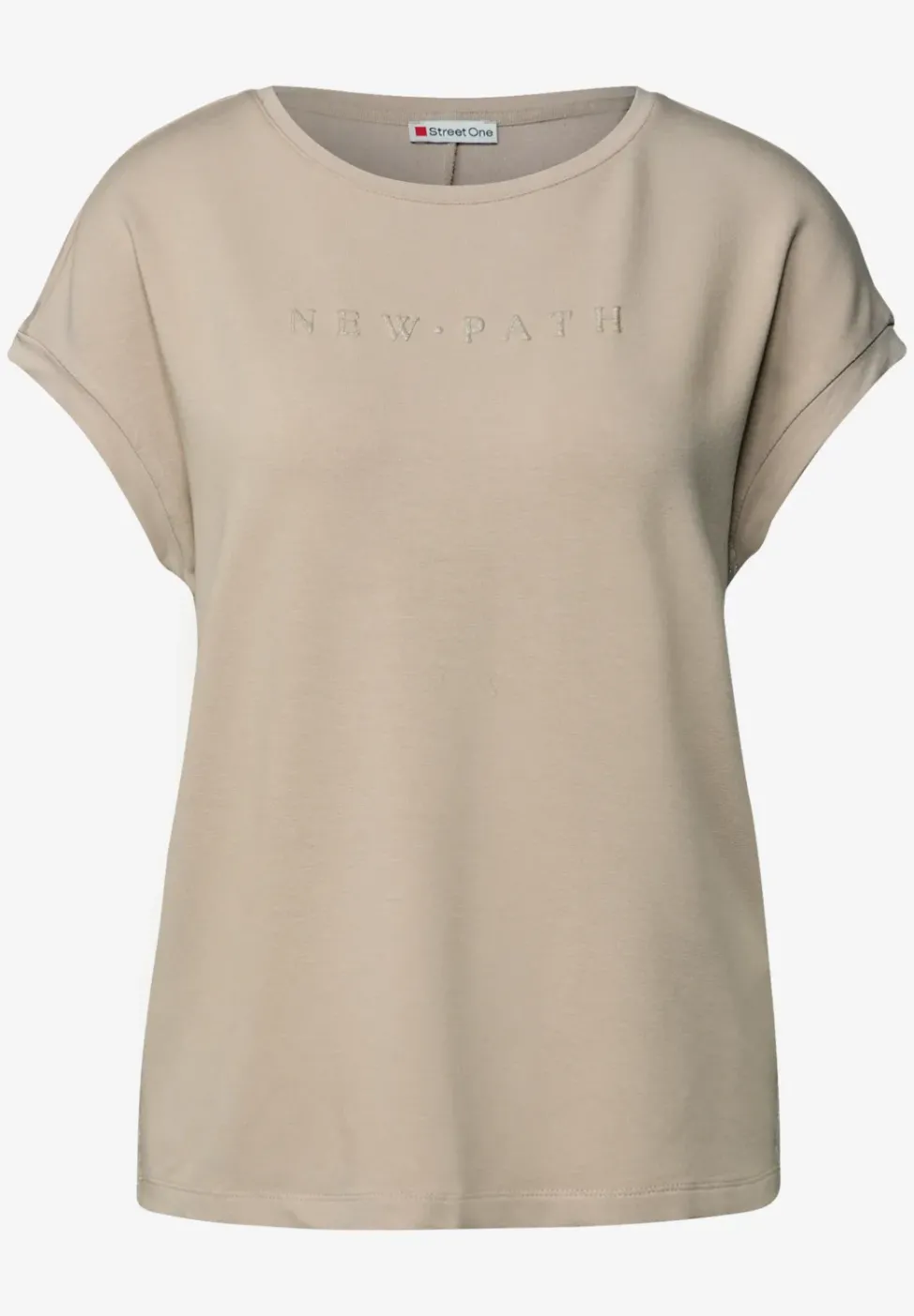 T-Shirt mit Glitzerdetails