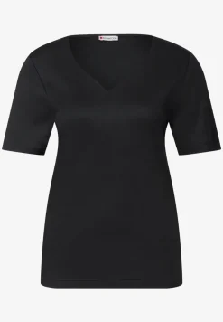 T-Shirt mit Herzausschnitt