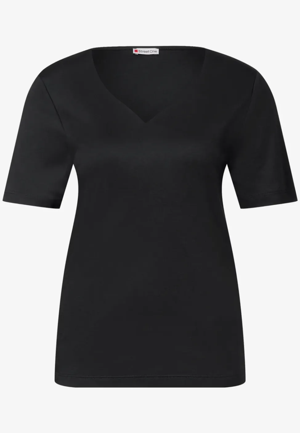 T-Shirt mit Herzausschnitt