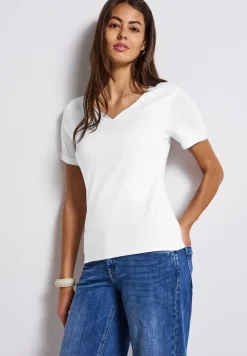 T-Shirt mit Herzausschnitt