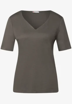T-Shirt mit Herzausschnitt