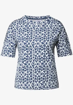 T-Shirt mit Knopfdetail