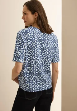 T-Shirt mit Knopfdetail