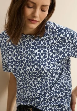 T-Shirt mit Knopfdetail