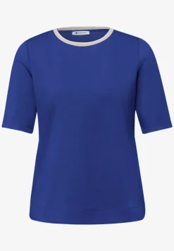 T-Shirt mit Kontrastdetail
