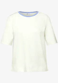T-Shirt mit Kontrastdetail