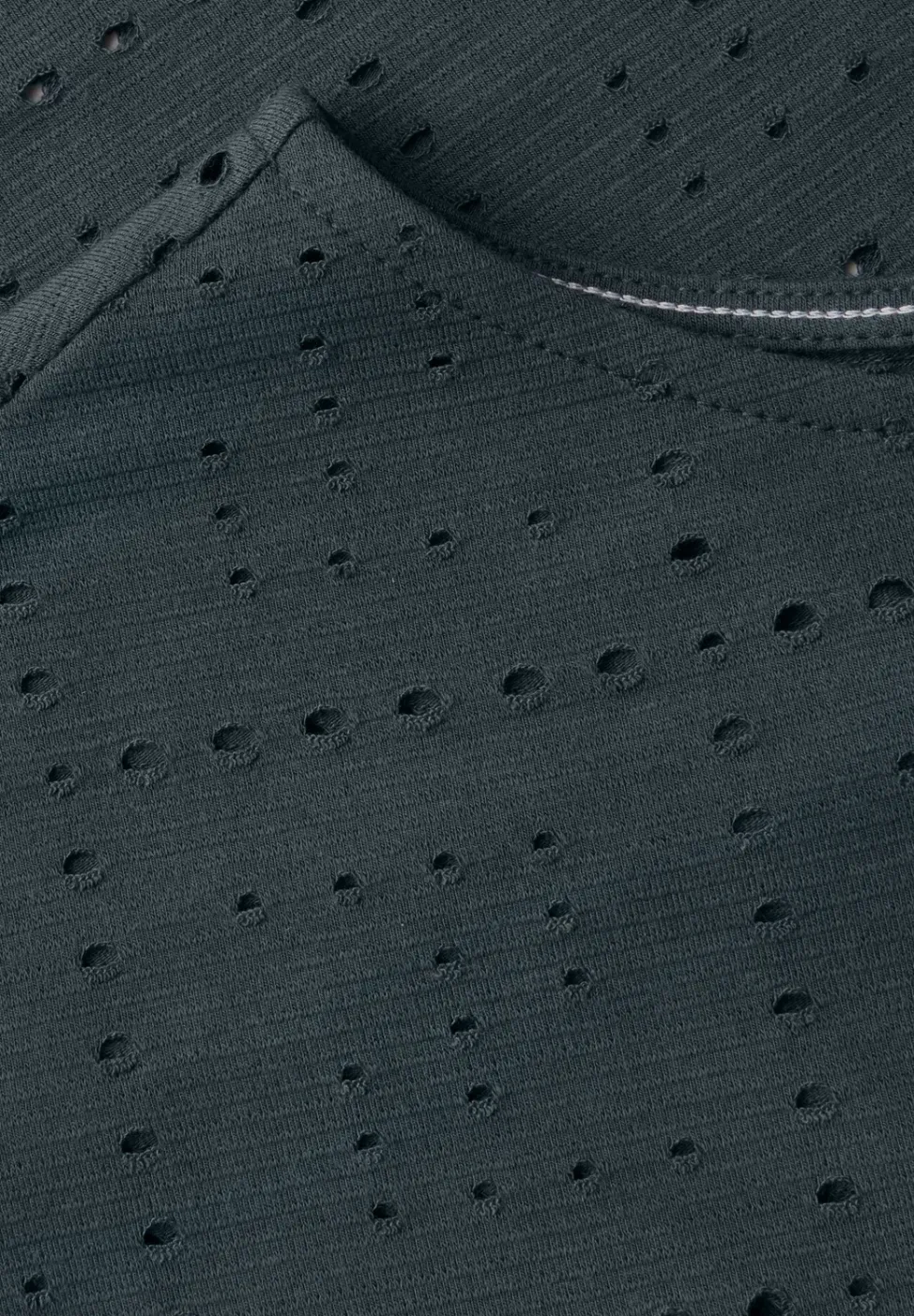 T-Shirt mit Lochmuster
