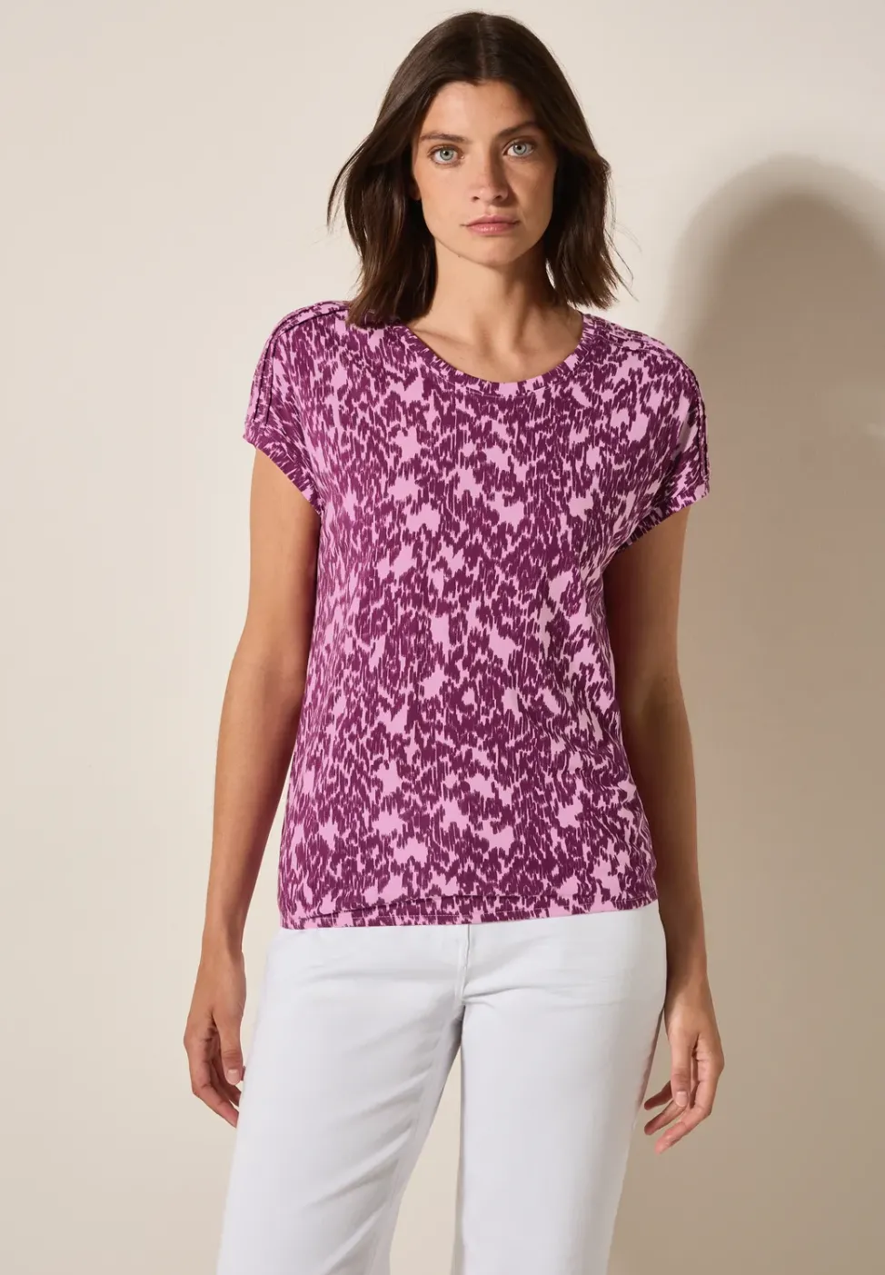 T-Shirt mit Minimal Print