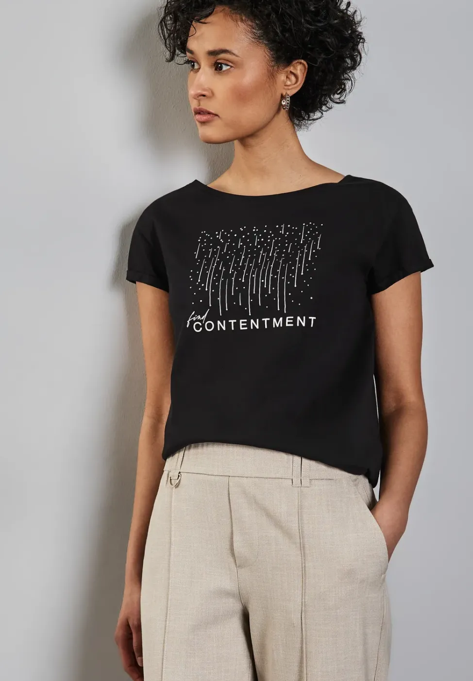 T-Shirt mit Print