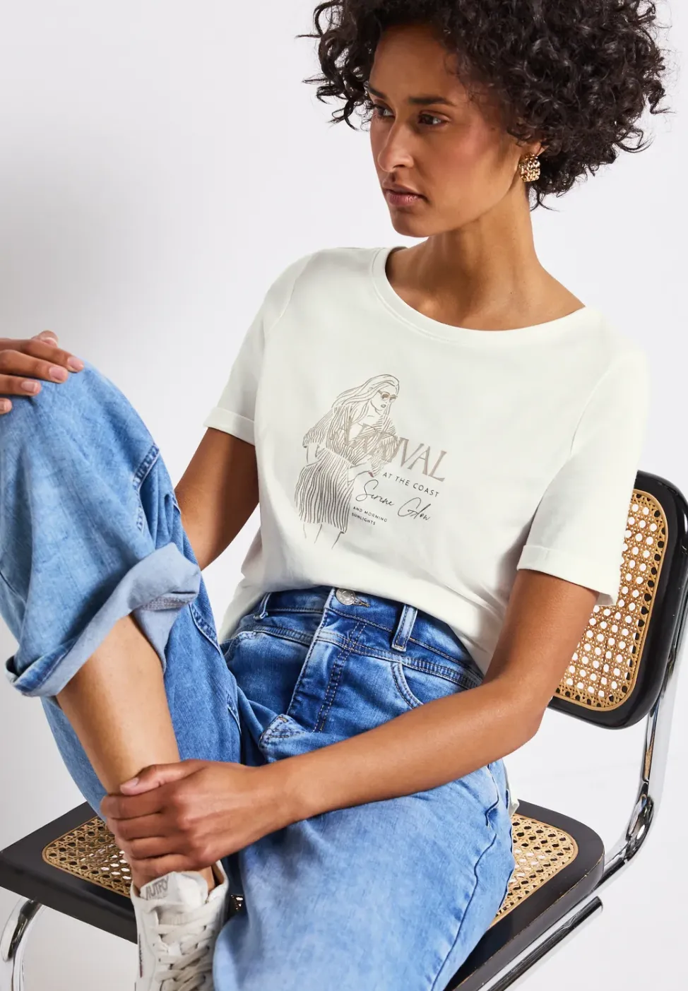 T-Shirt mit Print
