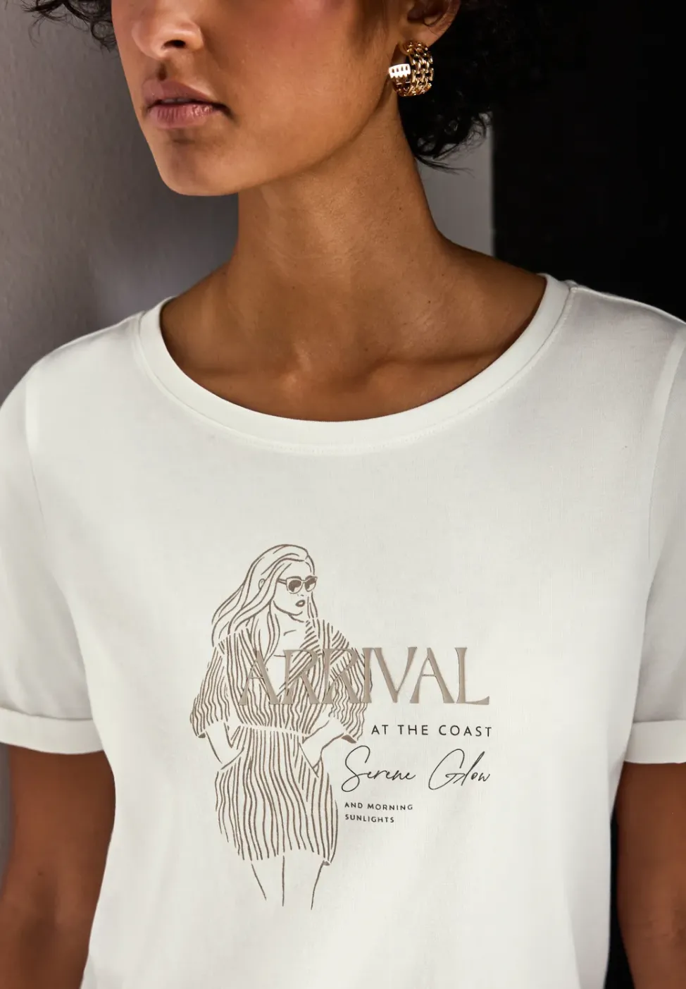 T-Shirt mit Print