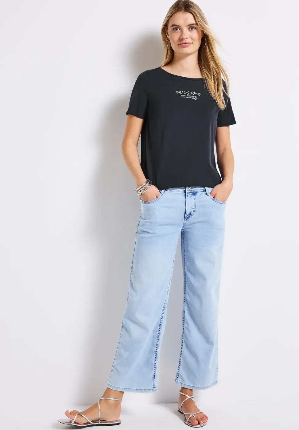 T-Shirt mit Print